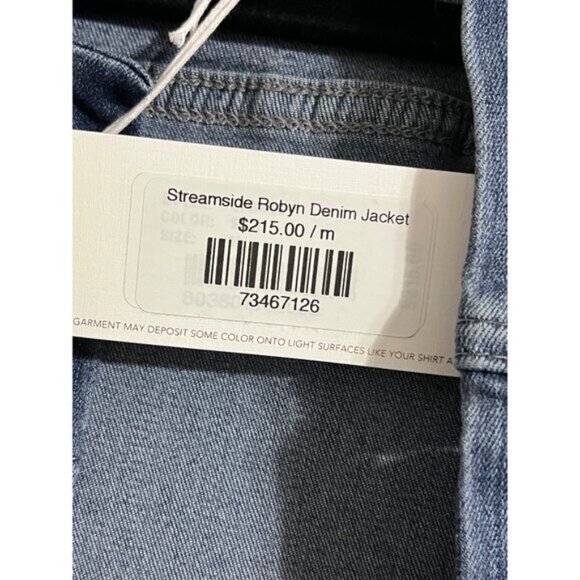 AG ADRIANO GOLDSCHMIED Denim Robyn Jacket NEW size Medium - Picture 6 of 14